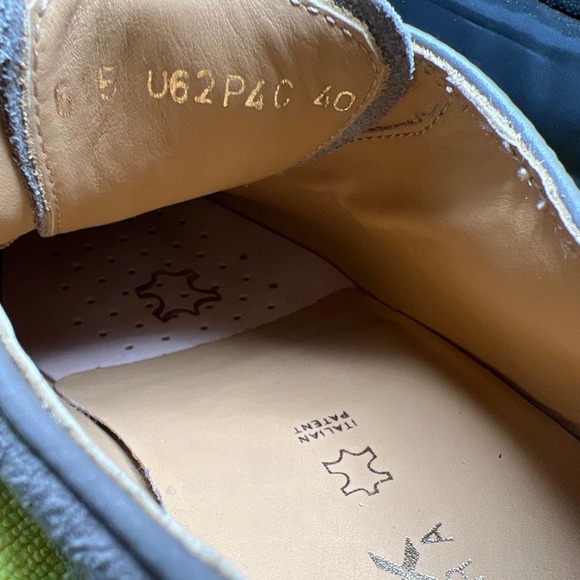 GEOX Respira elegant grey lace up suede shoes sz 7 (EU 40) - Picture 7 of 8